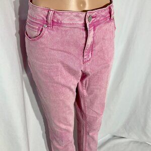 Pink Acid Washed Jeans Sz 10 Est 1946
